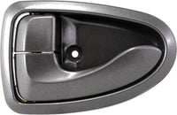 Front Or Rear Interior Door Handle Left Driver Side Direct Replacement Compatible with 2000-2006 Hyundai Accent HY1352112 8261025000