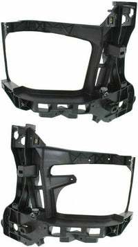 AUTOS PARTS PLUS Set Of 2 Front Radiator Support Bracket Left Driver & Right Passenger Side Direct Replacement Compatible With 2013-2018 Dodge Ram 1500 2500 3500 CH1225257 CH1225256 68222828AA