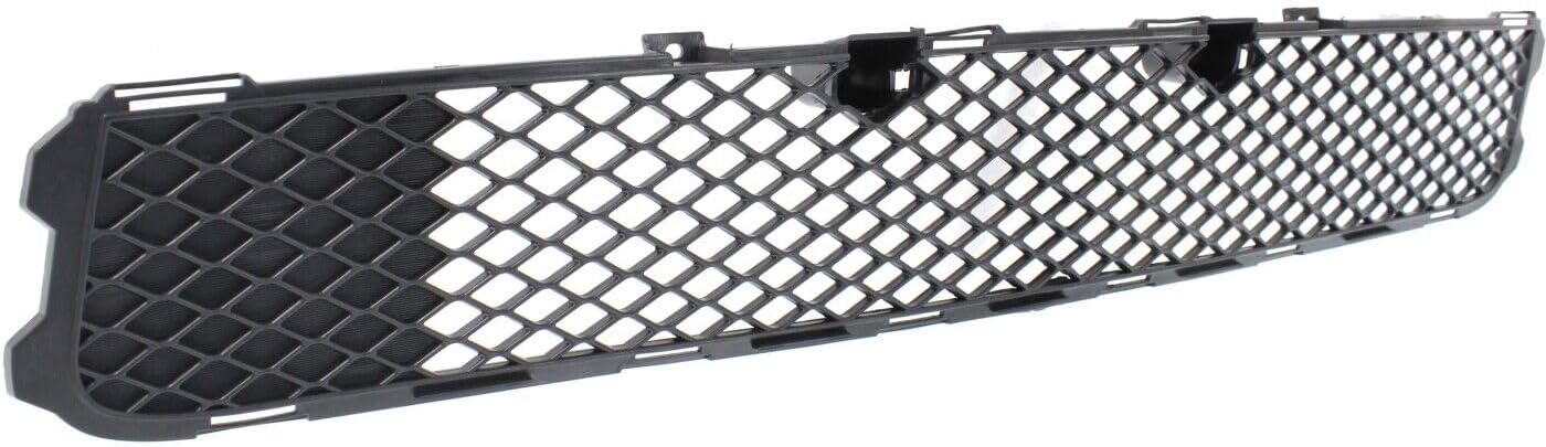 Front Bumper Lower Grille Textured Without Turbo Direct Replacement Compatible With 2008-2015 Mitsubishi Lancer MI1036101 6400A827