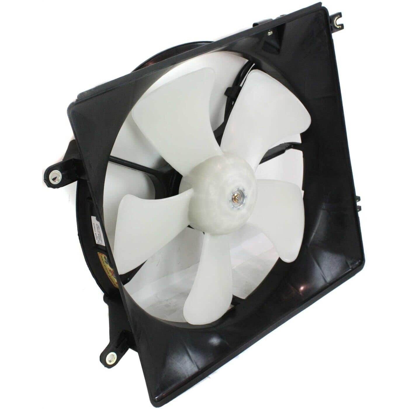 Front Radiator Fan Assembly Left Driver Side Direct Replacement Compatible with 1995-1997 Honda Accord / 1997-1999 Acura CL HO3115145 19015P0GA01-PFM