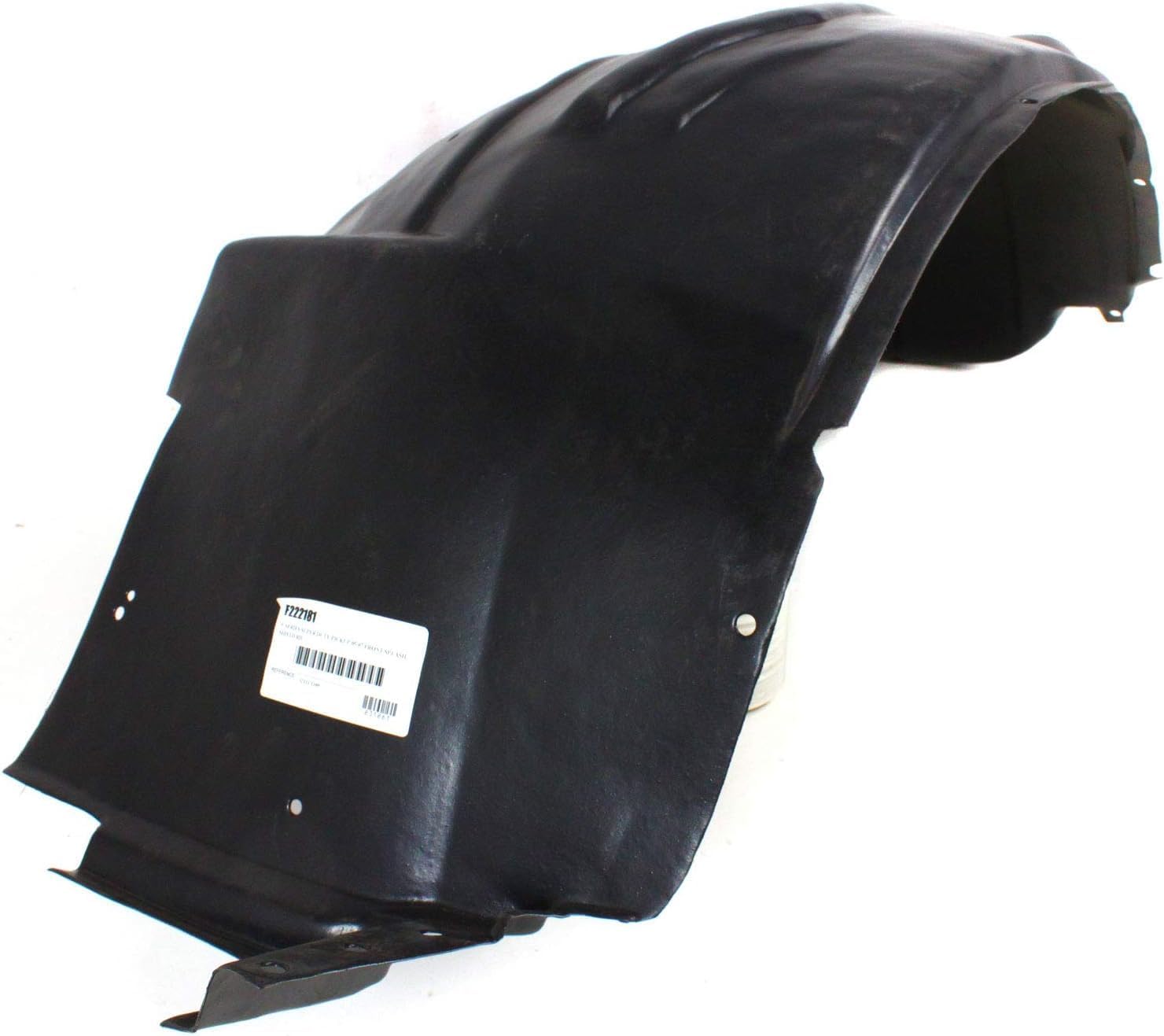 Front Fender Liner Right Passenger Side Direct Replacement Compatible With 2005-2007 Ford F-Series Super Duty FO1251137 5C3Z16054AA
