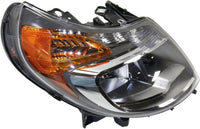 Set Of 2 Front Headlight Assembly Without Daytime Running Light Right Passenger & Left Driver Side Direct Replacement Compatible With 2014-2022 Ram ProMaster 1500 2500 3500 CH2503254