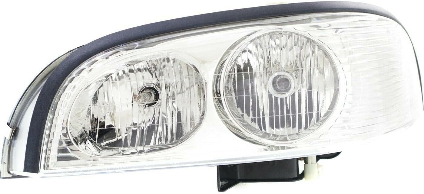 Set Of 2 Front Headlight Assembly Right Passenger & Left Driver Side Direct Replacement Compatible With 1997-2005 Buick Park Avenue GM2502160 GM2503160 25689659 25689660