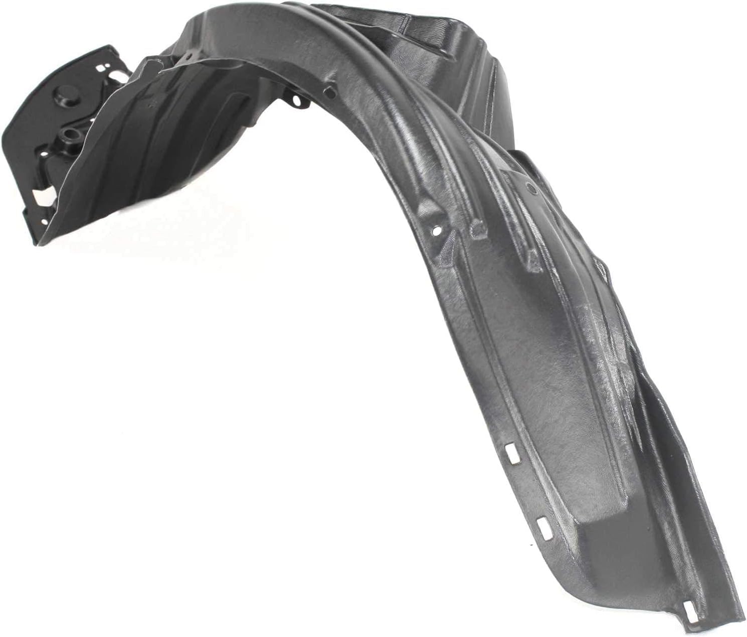 Front Fender Liner Left Driver Side Direct Replacement Compatible With 2009-2011 Honda Fit HO1248133 74151TK6A01