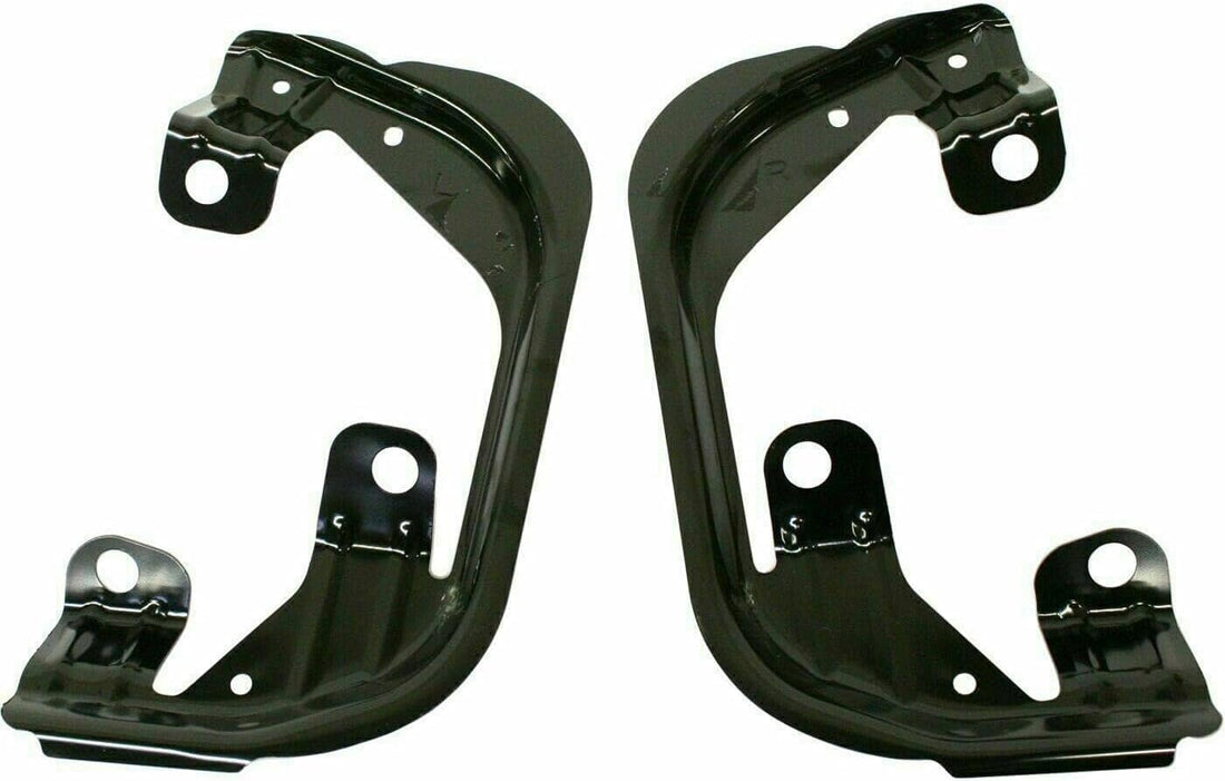 AUTOS PARTS PLUS Front Fog Lights & Brackets Right Passenger & Left Driver Side Direct Replacement Compatible With Ram 1500 2009-2012/2500 3500 2009-2018 CH1061100 55372734AB 55372735AB 68054374AC