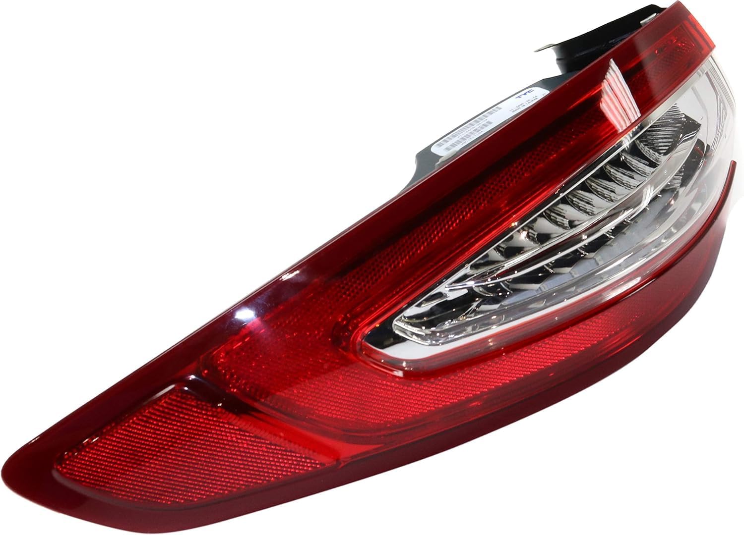 Tail Light Outer Assembly Left Driver Side Direct Replacement Compatible With 2013-2016 Ford Fusion FO2804110 DS7Z13405H