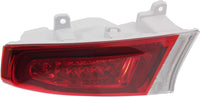 Tail Light Assembly Chrome Interior Left Driver Side Direct Replacement Compatible With 2015-2022 Chrysler 300 CH2800213 68400325AA