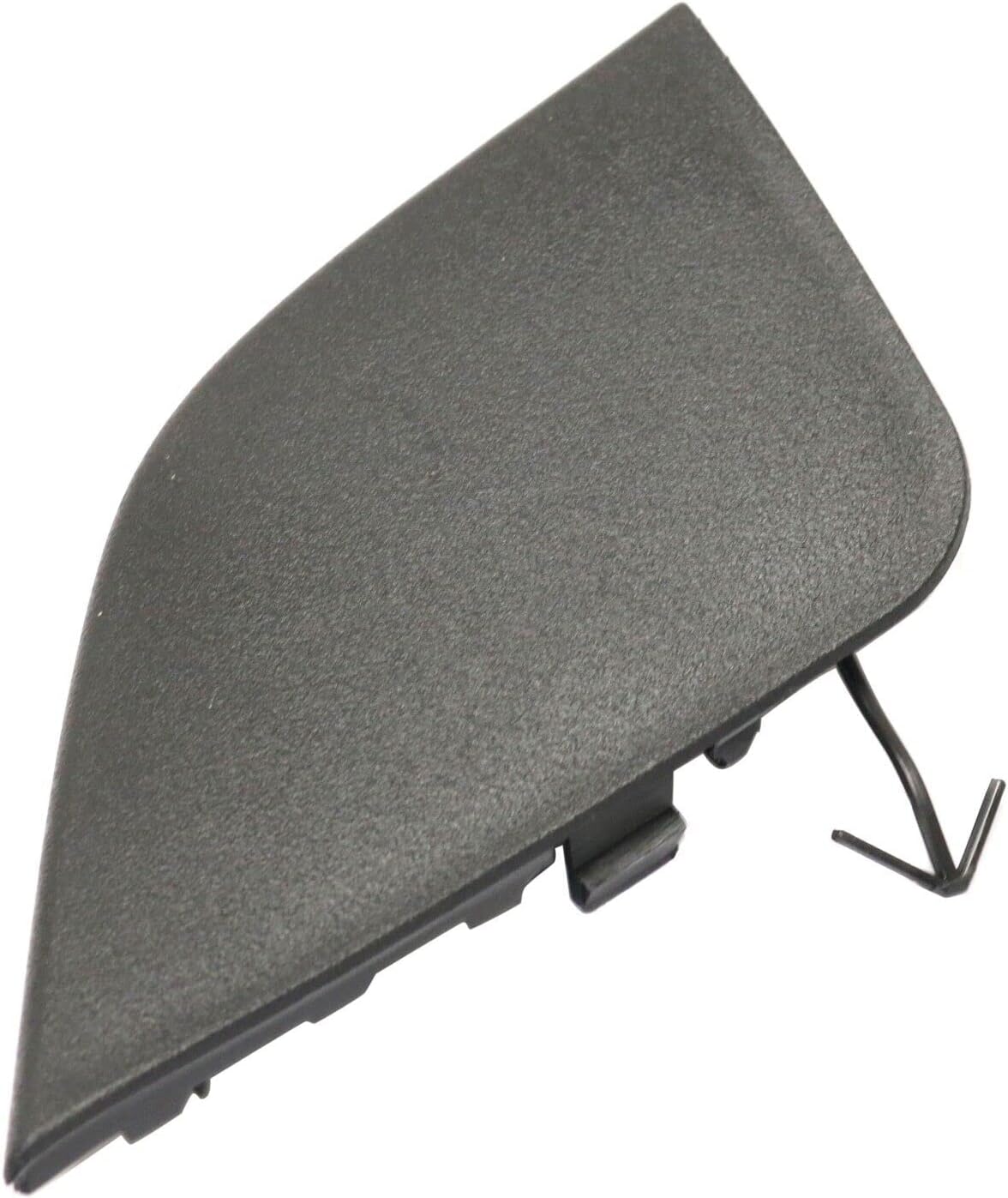 Front Bumper Tow Hook Cover Access Hole Textured Right Passenger Side Direct Replacment Compatible With 2016-2018 Toyota RAV4 TO1029107 532850R080