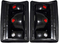 Set Of 2 Tail Light Lens And Housing Right Passenger & Left Driver Side Direct Replacement Compatible With 1995-2014 Ford E-Series / 2000-2005 Excursion FO2801114 FO2800114