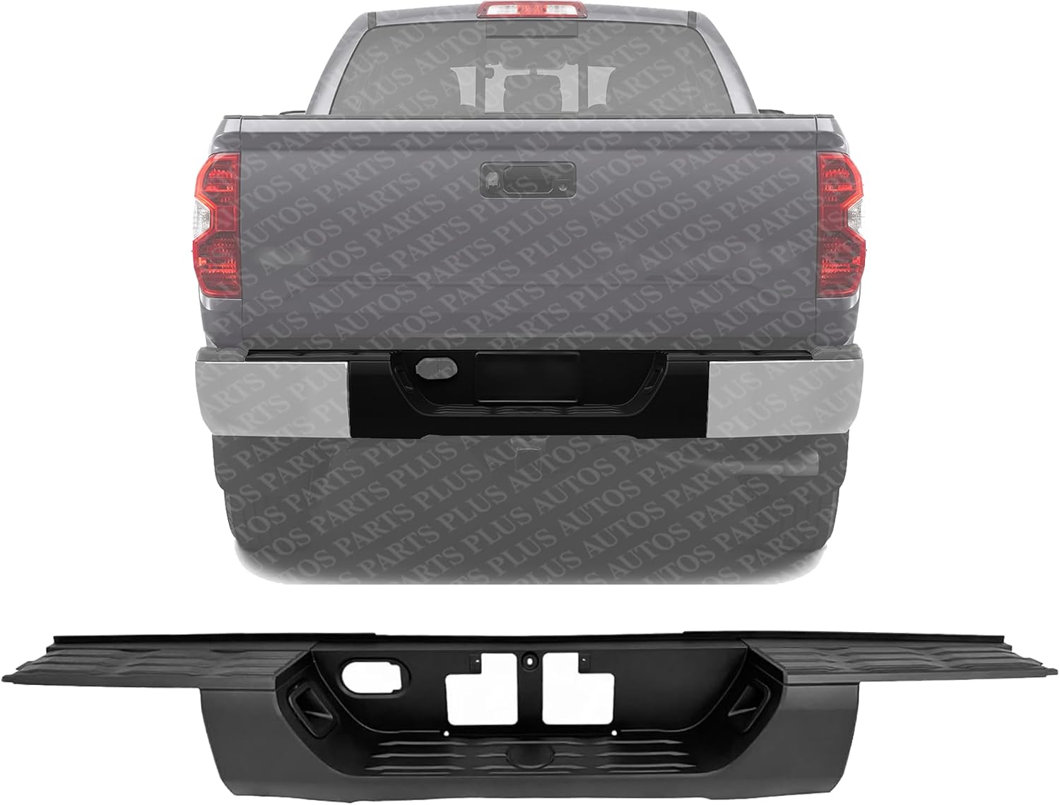 Rear Bumper Center Step Pad Plastic Direct Replacement Compatible With 2014-2021 Toyota Tundra TO1191104 520570C061