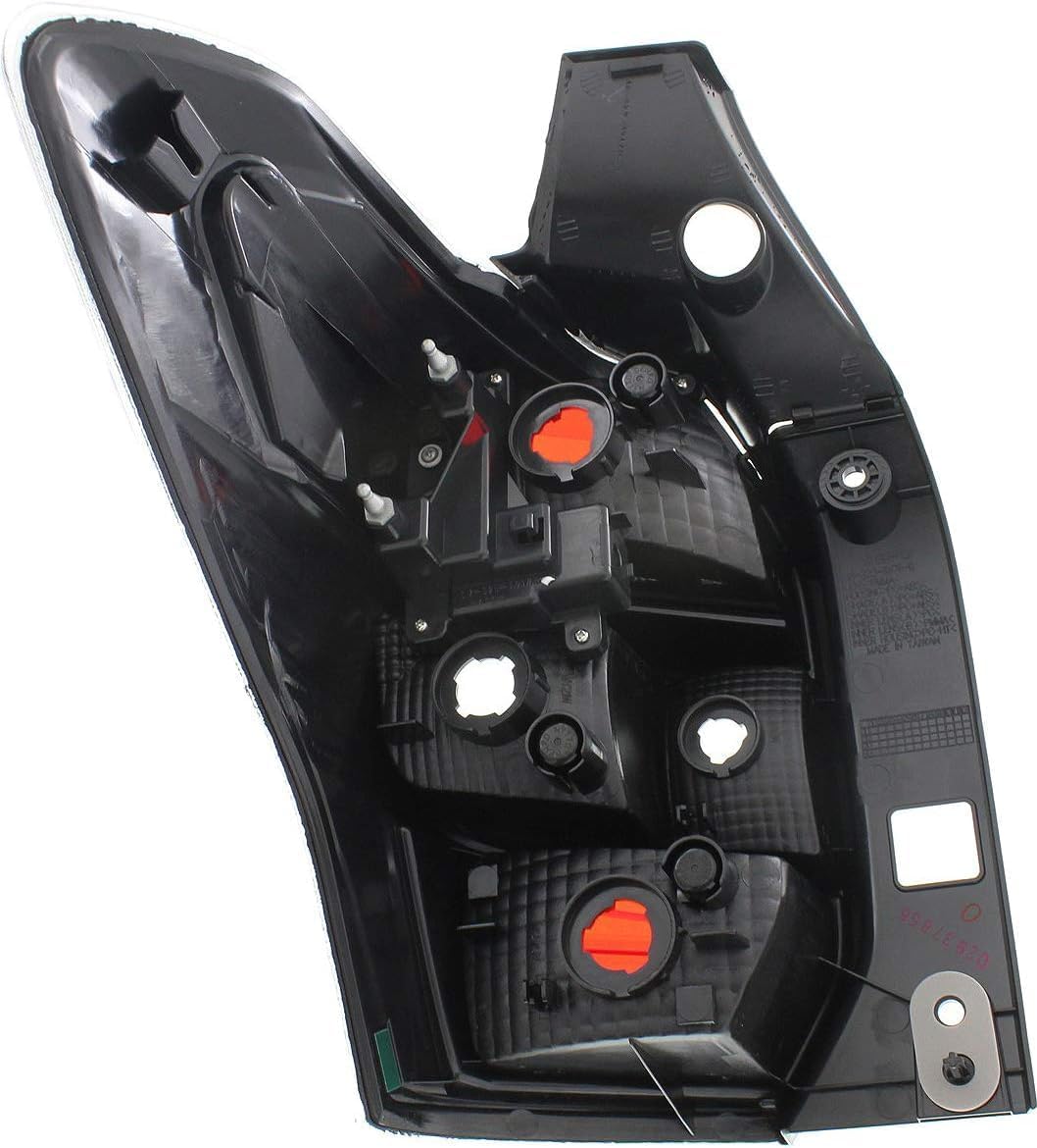 Tail Light Lens and Housing Right Passenger Side Direct Replacement Compatible With 2014-2016 Subaru Forester SU2819105 84912SG041