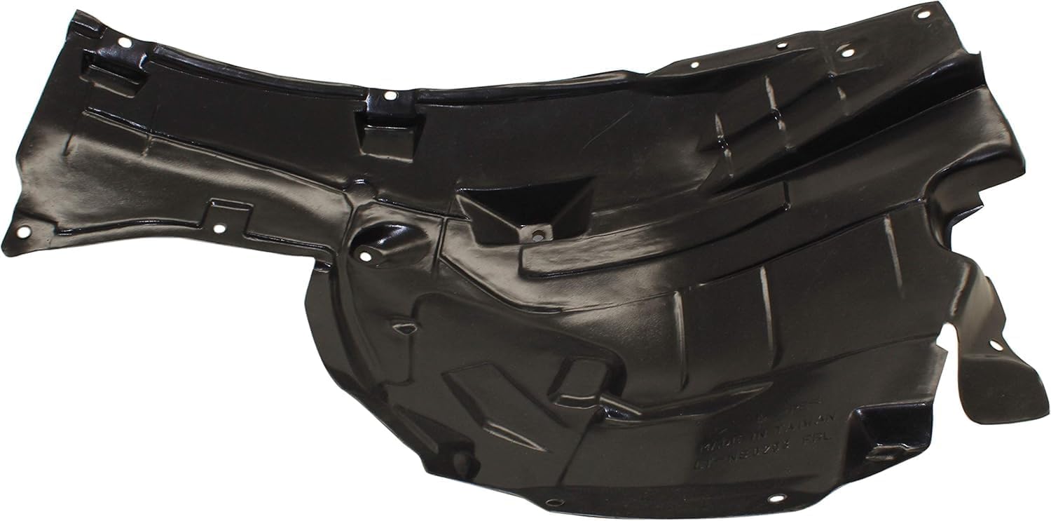 Front Fender Liner Rear Section Left Driver Side Direct Replacement Compatible With 2014-2023 Infiniti Q50 IN1248131 638414GA0A