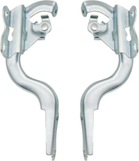 Set Of 2 Hood Hinge Left Driver & Right Passenger Side Direct Replacement Compatible With 2014-2016 Toyota Corolla TO1236187 TO1236188 5341002220 5342002250