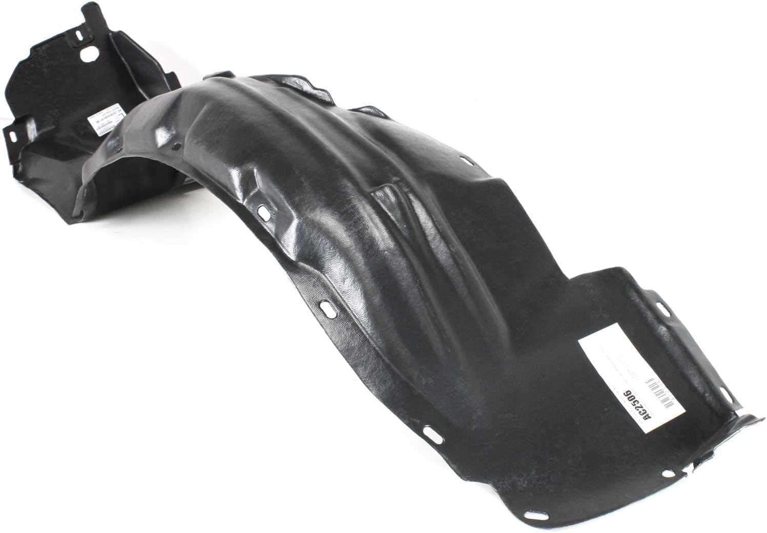 Front Fender Liner Left Driver Side Direct Replacement Compatible With 1991-1995 Acura Legend AC1248103 74151SP0000