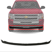 AUTOS PARTS PLUS Front Bumper Lower Valance Air Deflector Extension Textured Direct Replacement Compatible with 2007-2013 Chevrolet Silverado 1500 GM1092191 25821880
