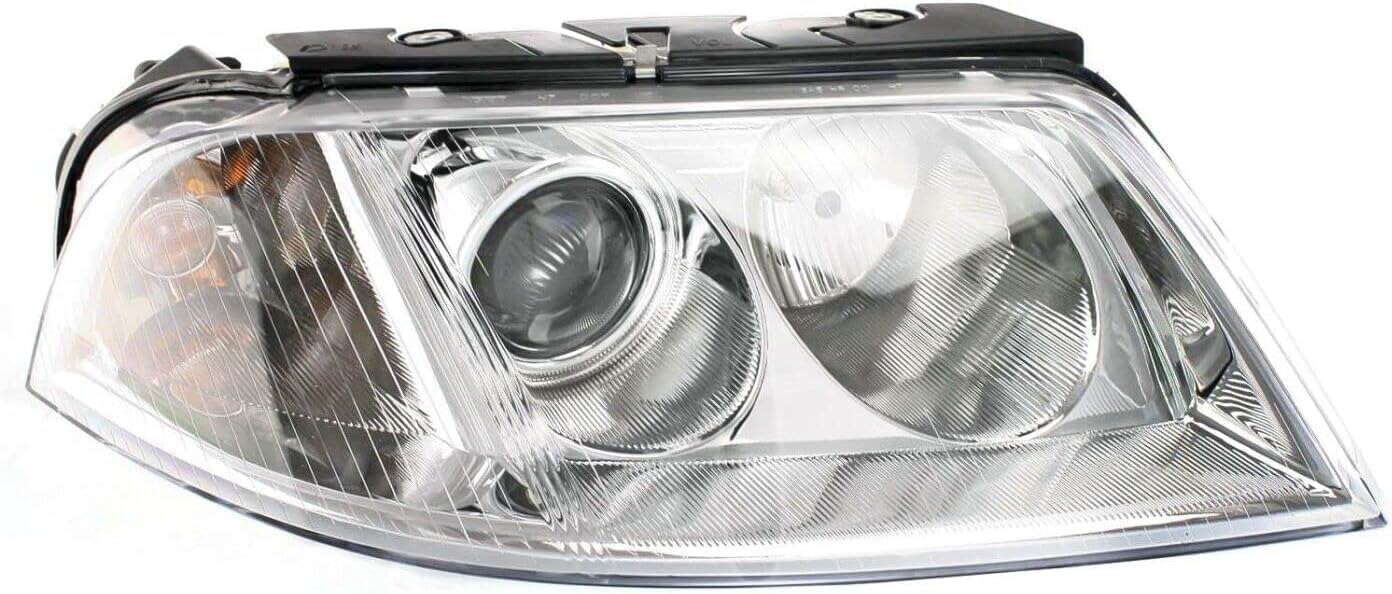 Set Of 2 Front Headlight Assembly Right Passenger & Left Driver Side Direct Replacement Compatible With 2001-2005 Volkswagen Passat VW2503118 VW2502118 3B0941016AQ 3B0941015AQ