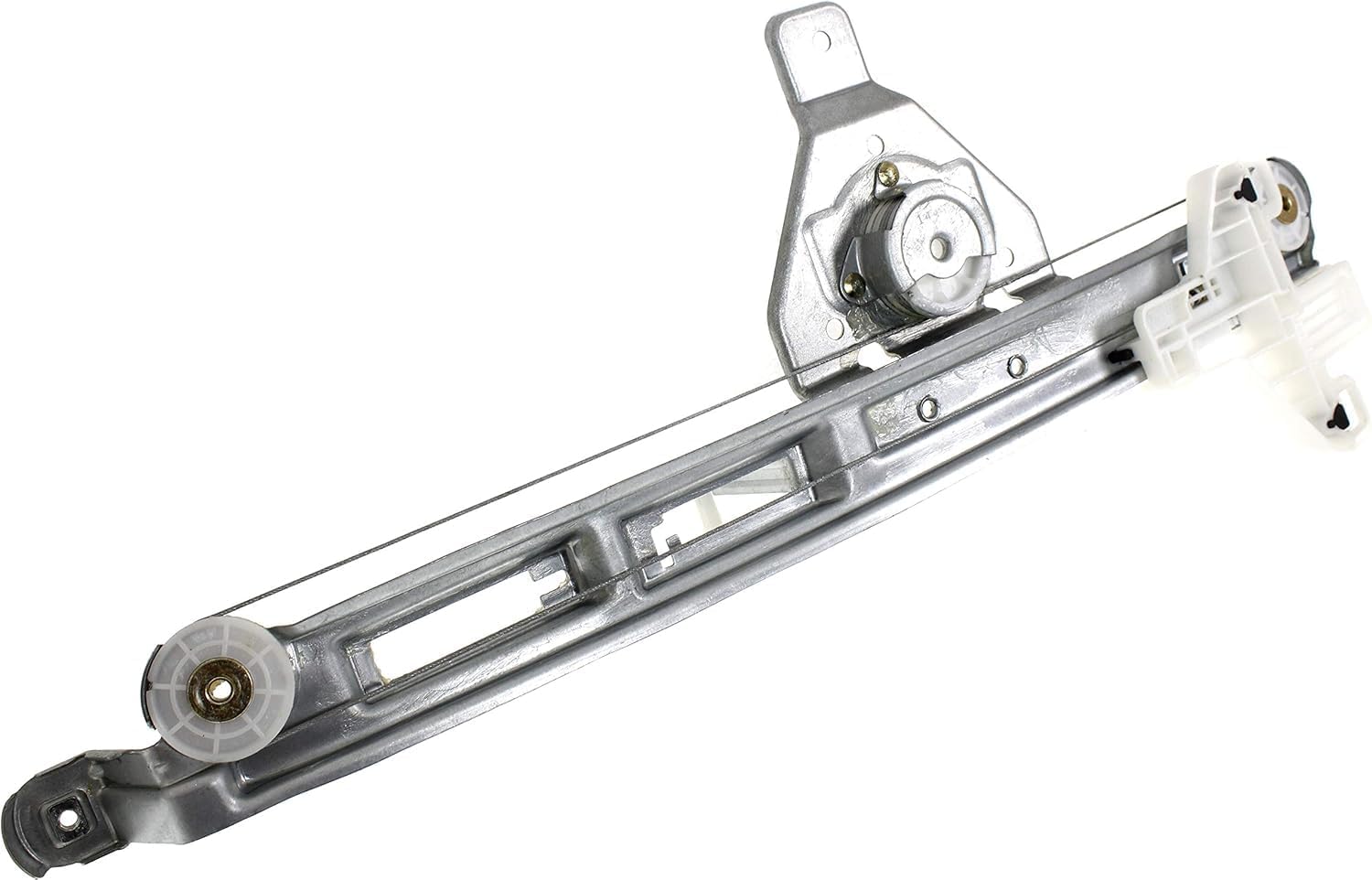 Rear Window Regulator Glass Left Driver Side Direct Replacement Compatible With 2007-2017 Jeep Patriot 68002893AA