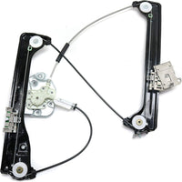 Front Power Window Regulator Without Motor Left Driver Side Direct Replacement Compatible With 2003-2008 BMW Z4 51337198909