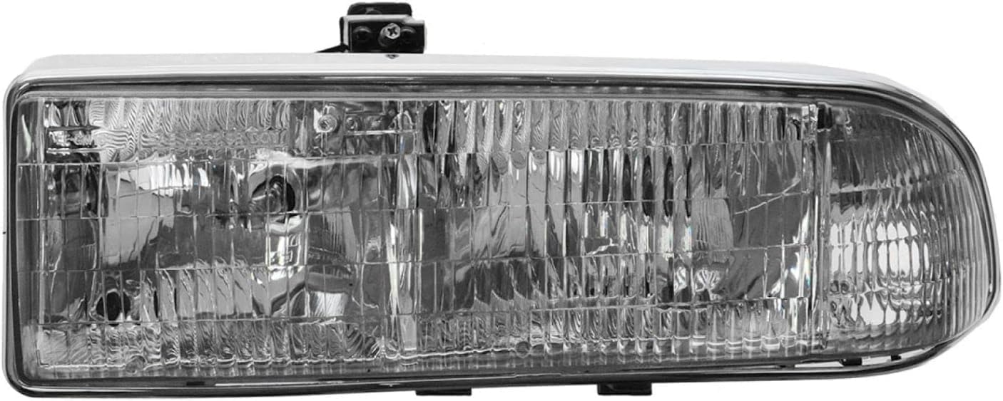 Set Of 2 Front Headlight Composite Assembly Right Passenger & Left Driver Side Direct Replacement Compatible With 1998-2004 Chevrolet S10 / 1998-2005 Blazer GM2503172 GM2502172