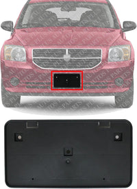 Front License Plate Bracket Direct Replacement Compatible with 2007-2012 Dodge Caliber CH1068114 5116152AA