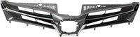 Front Grille Assembly Chrome Shell With Painted Dark Gray Insert Plastic Direct Replacement Compatible With 2018-2020 Toyota Sienna TO1200430 5310108170