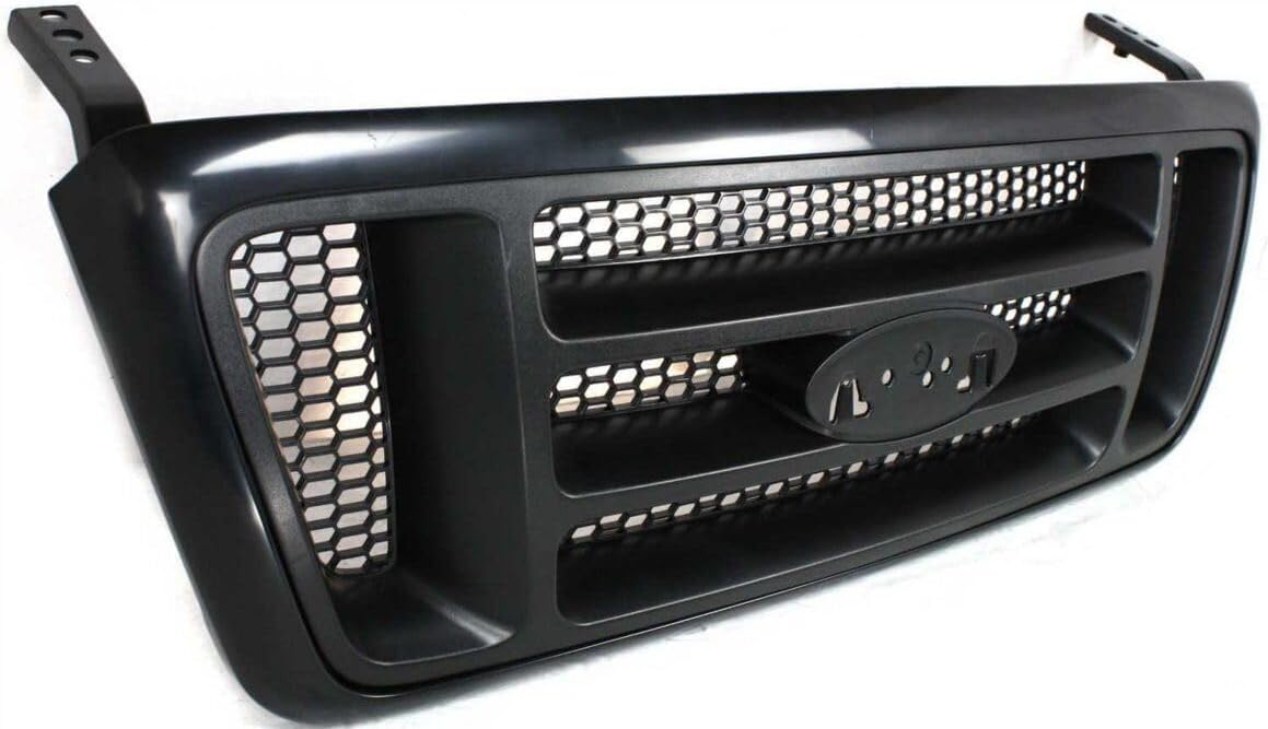 Front Grille Horizontal Bar With Honeycomb Insert Primed Direct Replacement Compatible With 2004-2008 Ford F-150 FO1200414 4L3Z8200BAPTM