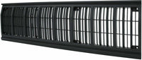 Front Header Panel + Grille + Headlight Door Bezel Primed Left Driver & Right Passenger Side Direct Replacement Compatible With 1991-1996 Jeep Cherokee CH1220107 CH1200177 CH2512124