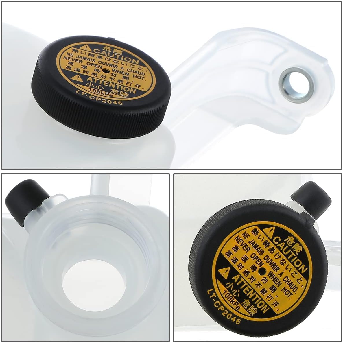 Coolant Reservoir With Cap Direct Replacement Compatible With 2011-2016 Scion tC / 2008-2015 xB SC3014102 1648022080-PFM