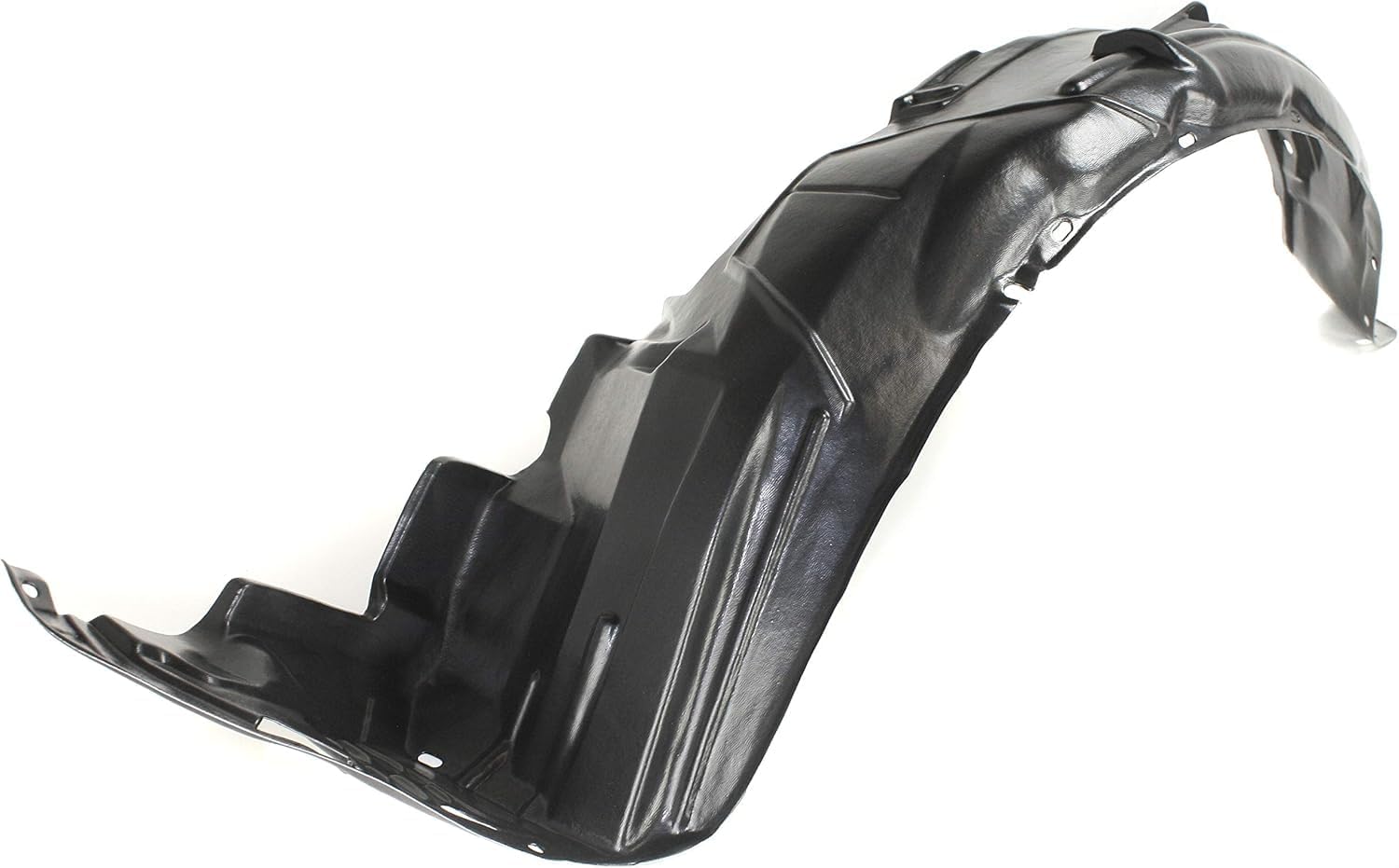 Front Fender Liner Left Driver Side Direct Replacement Compatible With 2003-2007 Honda Accord HO1248117 74151SDNA00
