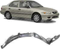 Front Fender Liner Right Passenger Side Direct Replacement Compatible With 1998-2000 Toyota Corolla TO1247103 5387502030