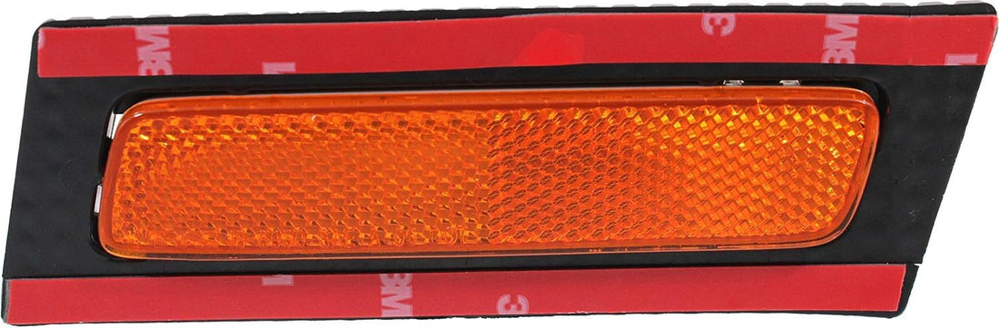 Front Bumper Reflector Left Driver Side Direct Replacement Compatible With 2005-2008 Audi A4 AU2556100 8E0945071