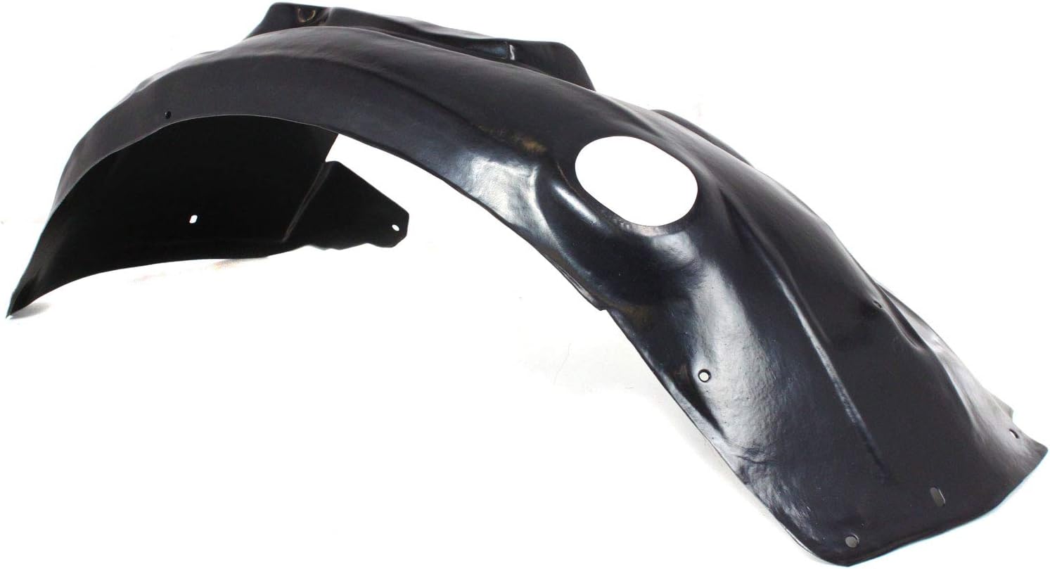Front Fender Liner Right Passenger Side Direct Replacement Compatible with 2005-2011 Audi A6 AU1251107 4F0821134P-PFM