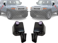 Set Of 2 Power Mirror Manual Folding Non-Heated Direct Replacement Compatible With 2007-2014 Toyota FJ TO1320250 TO1321250 8794035871 8791035A01