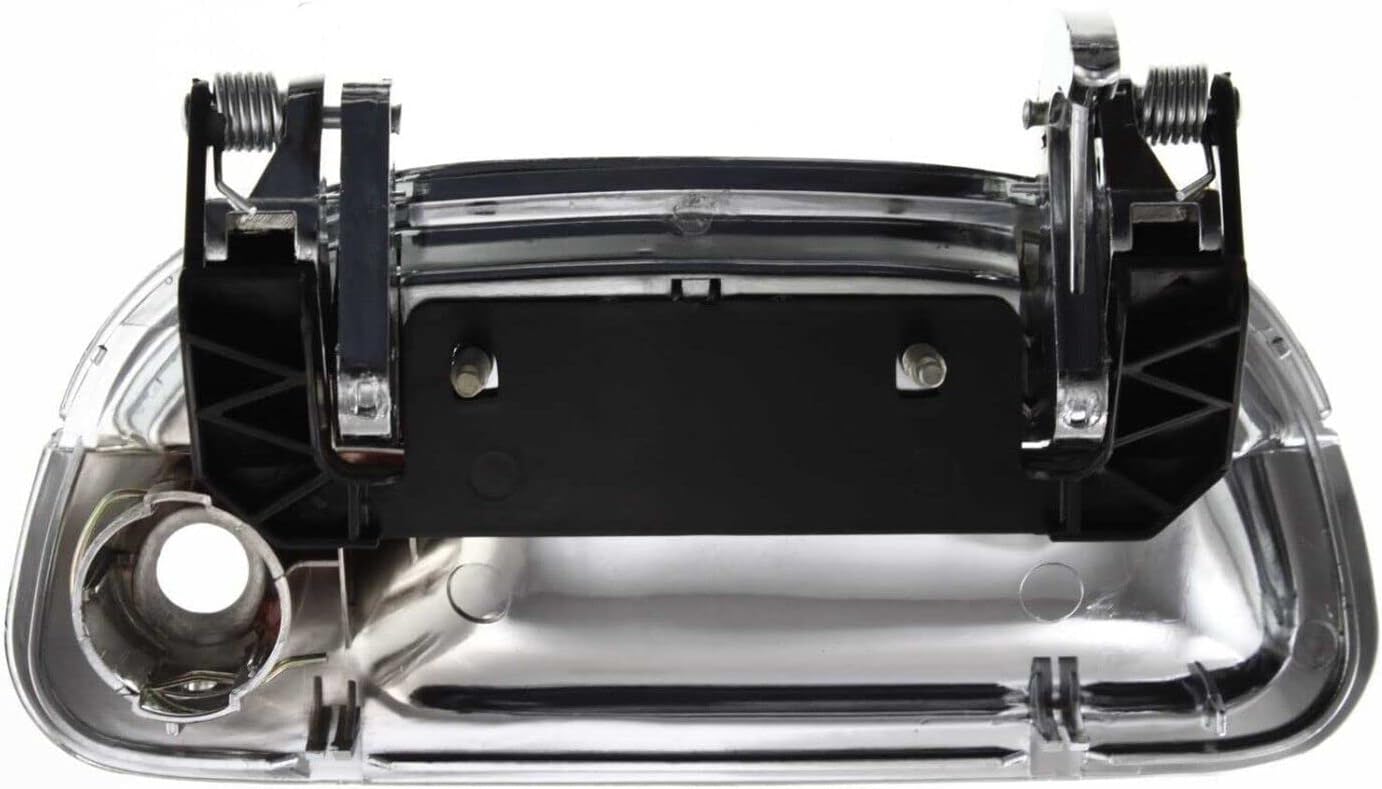 Rear Exterior Tailgate Handle Chrome Direct Replacement Compatible with 1992-1996 Ford F-150 F-250/1994-2010 Mazda Pickup MA1915102 ZZM165750 E8TZ9943400A F1TZ994