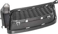 Front Bumper Cover Primed Plastic + Upper & Lower Grille Replacement Compatible With 2009-2010 Pontiac Vibe