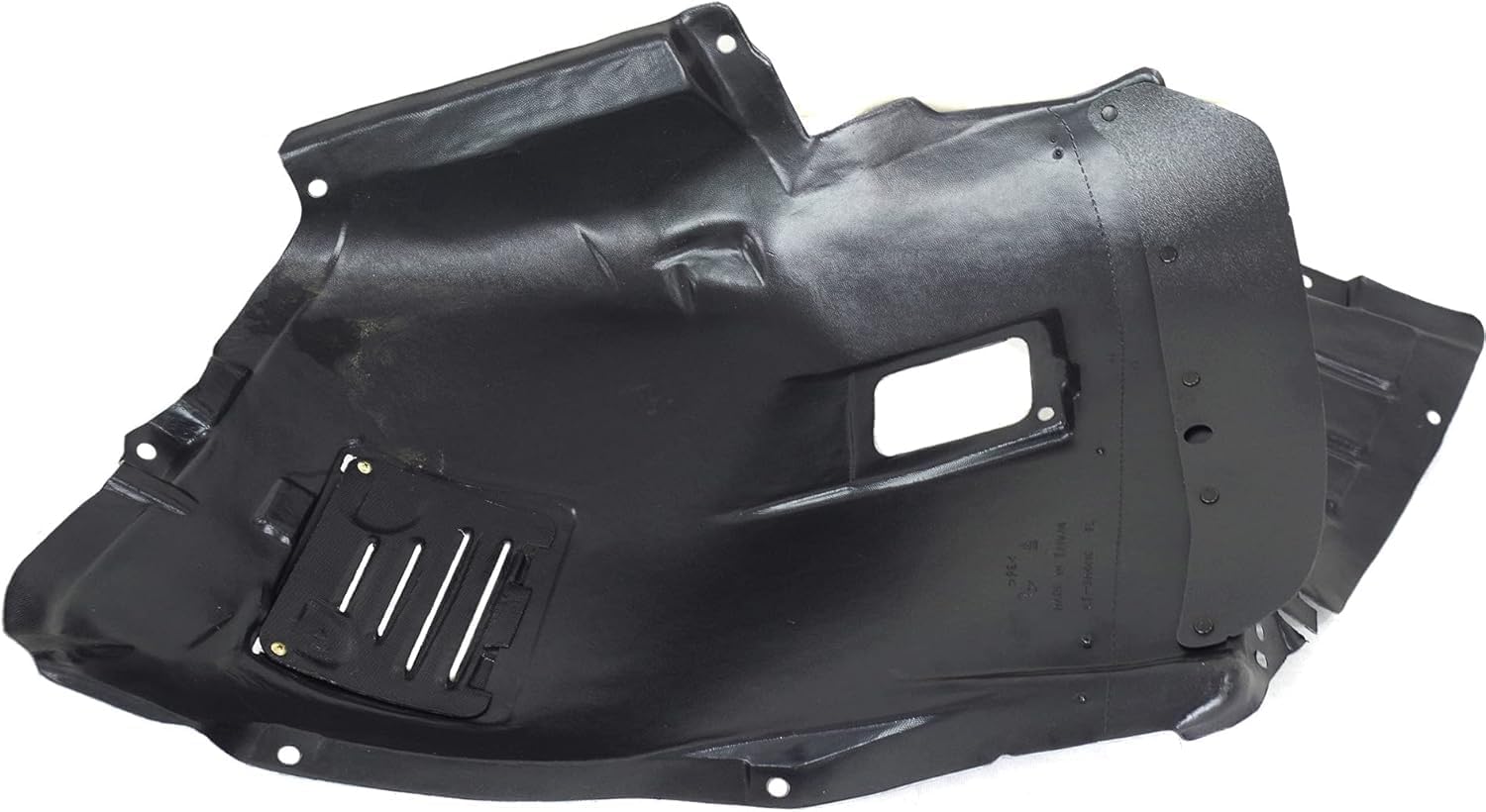 Set of 2 Front Section Fender Liner Left Driver & Right Passenger Side Direct Replacement Compatible with 2006-2012 BMW 3-Series BM1251114 BM1250114 51717059380 51717059379