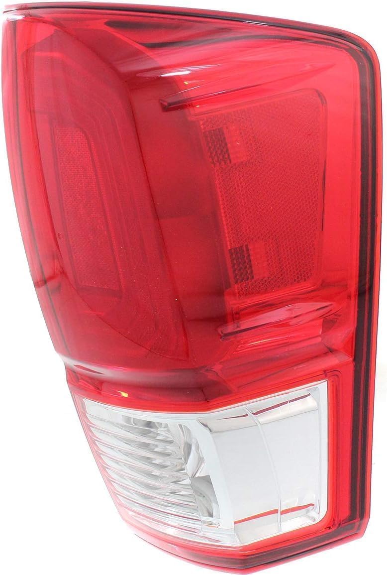 Tail Light Assembly Left Driver Side Direct Replacement Compatible With 2016-2017 Toyota Tacoma TO2800197 8156004170