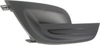 Front Fog Light Cover Textured Right Passenger Side Direct Replacement Compatible With 2013-2015 Nissan Altima NI1039114 622563TA0A