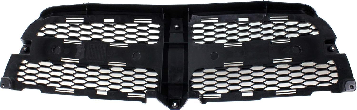 Front Grille Insert Textured Direct Replacement Compatible With 2011-2014 Dodge Charger CH1200339 68092613AA