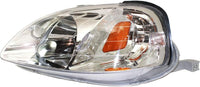 Set Of 2 Front Headlights Lens And Housing Right Passenger & Left Driver Side Direct Replacement Compatible With 1999-2000 Honda Civic HO2502113 HO2503113 33151S01A02 33101S01A02