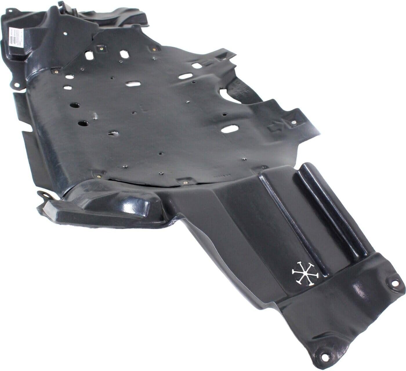 Front Engine Splash Shield Under Cover Direct Replacement Compatible with 2015-2020 Honda Fit HO1228147 HO1228148 74110T5RA00 74110T5RA10
