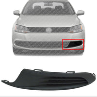 Front Fog Light Cover Left Driver Side Direct Replacement Compatible With 2011-2014 Volkswagen Jetta VW1038119 5C68536659B9