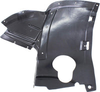 Front Section Fender Liner Left Driver Side Direct Replacement Compatible With 2006-2008 Audi A3 AU1250101 8P0821191C