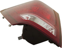 Tail Light Assembly Left Driver & Right Passenger Side Direct Replacement Compatible With 2007-2010 Jeep Grand Cherokee CH2801172 CH2800172 55079012AC 55079013AC