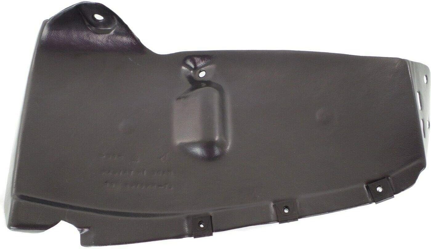 Rear Fender Liner Right Passenger Side Direct Replacement Compatible With 2012-2017 Hyundai Accent HY1763105 868221R200