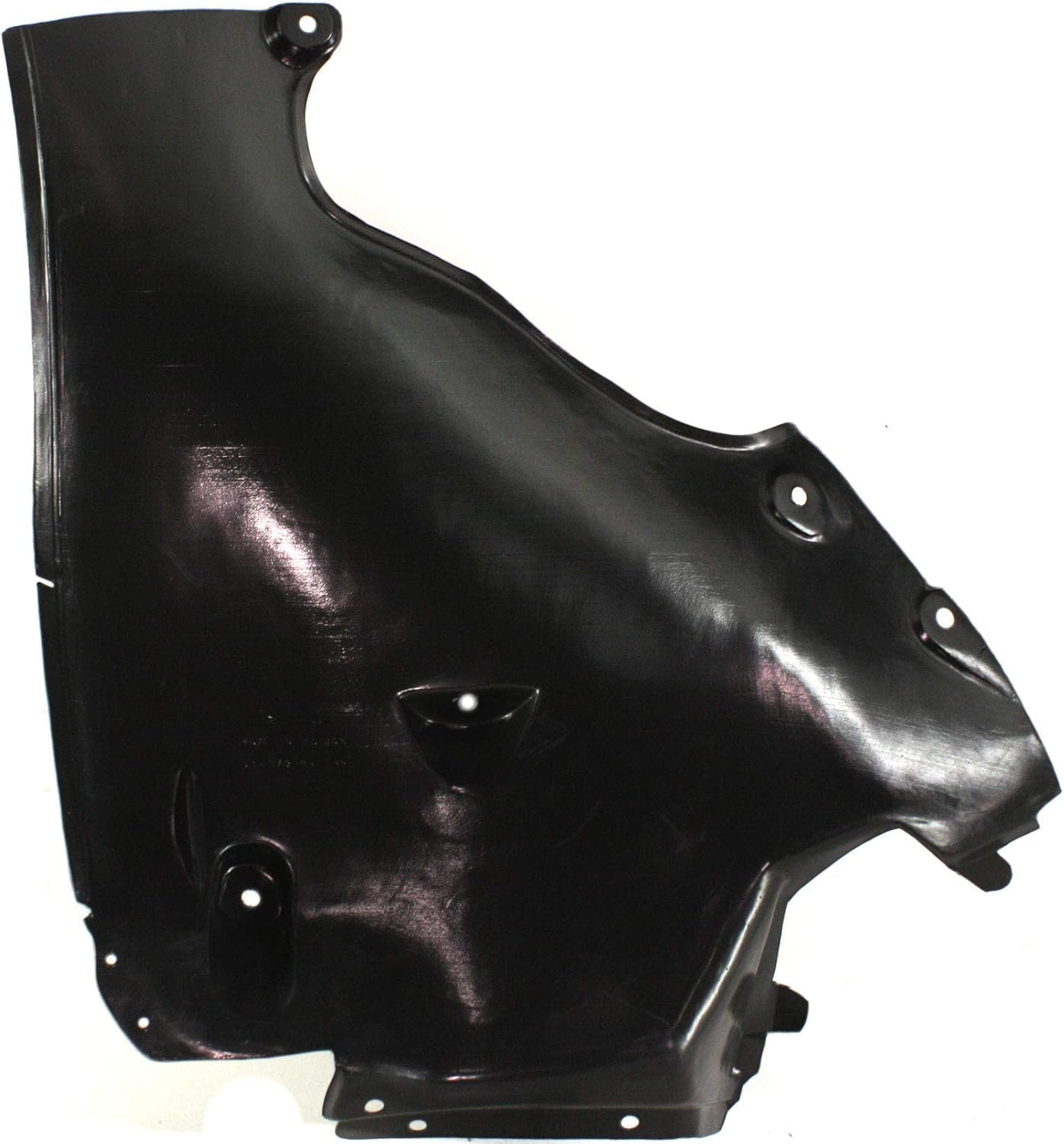 Front Fender Liner Rear Section Right Passenger Side Direct Replacement Compatible With 2006-2011 Mercedes Benz CLS-Class MB1249131 2196900630