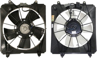 Set of 2 Front Radiator Cooling & A/C Condenser Fan Direct Replacement Compatible with 2007-2009 Honda CR-V HO3110116 HO3120102 19015RZAA01-PFM 19015RZAA01 19020PNLG01 38615RZAA01