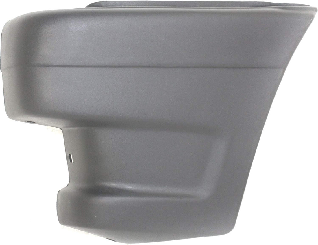 Front Bumper End Cap Primed Left Driver Side Without Molding Holes Direct Replacement Compatible With 1986-1989 Mazda Pickup MA1004104 UB3950050A