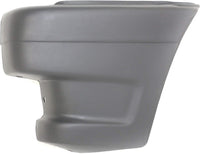 Front Bumper End Cap Primed Left Driver Side Without Molding Holes Direct Replacement Compatible With 1986-1989 Mazda Pickup MA1004104 UB3950050A