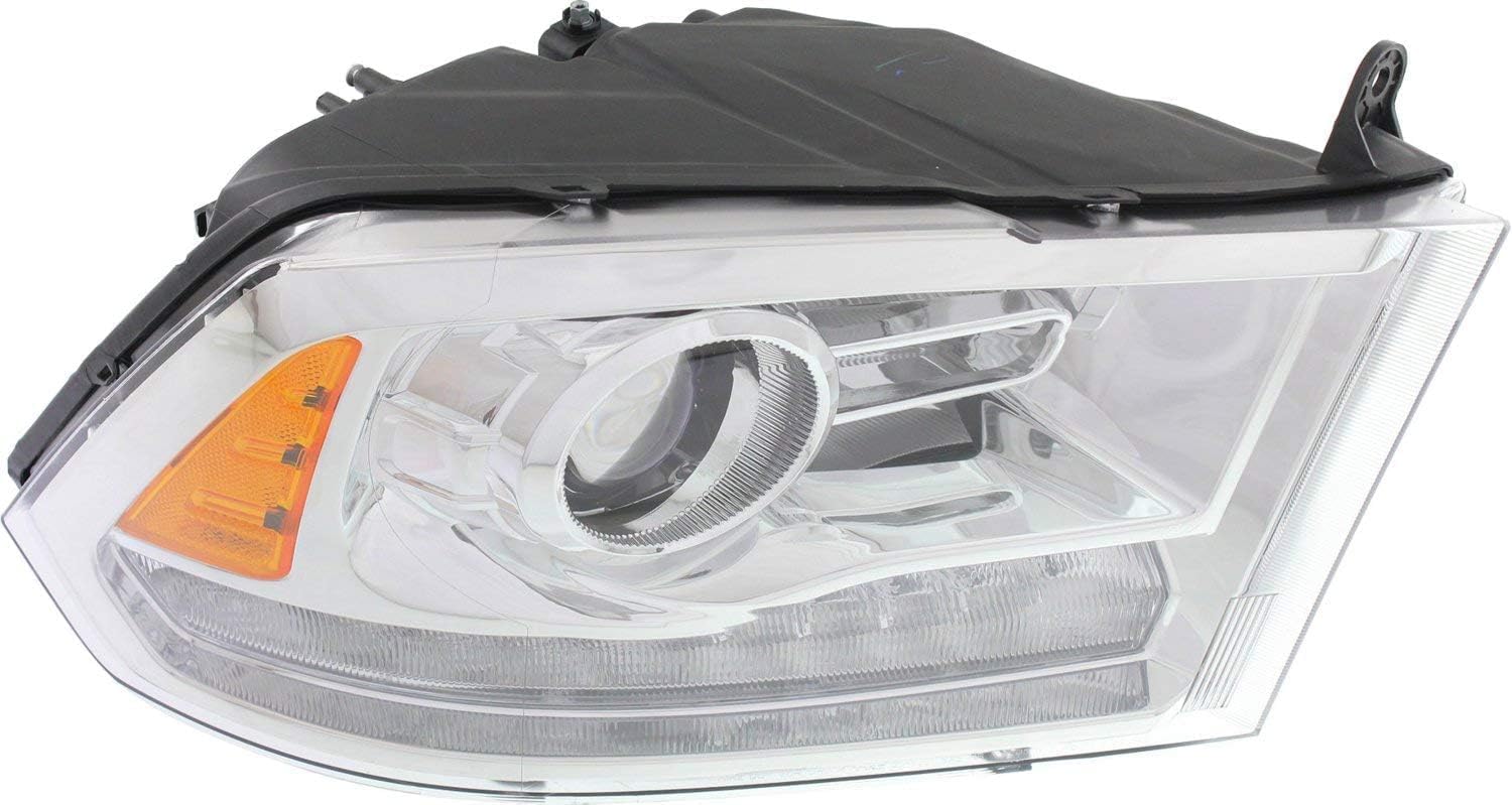 Set Of 2 Front Head Lights Assembly Left Driver & Right Passenger Side Direct Replacement Compatible With 2013-2015 Ram 1500 2500 3500 CH2502244 CH2503244 68093217AC 68093216AC